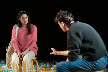 Jonathan Spector: Eureka / Saša Pavlin Stošić in Nejc Cijan Garlatti Foto: Peter Uhan