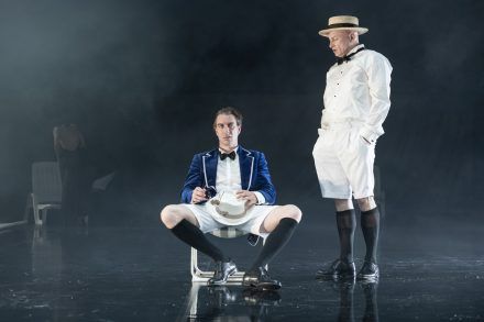 Carlo Goldoni: Villeggiatura Trilogy / Jure Henigman and Boris Mihalj. Photo by Peter Uhan.