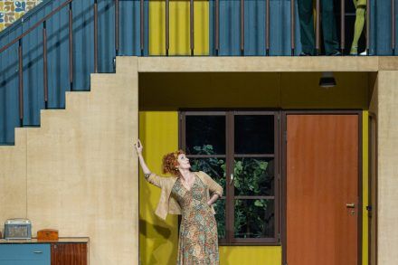 Saša Pavček, Klemen Janežič in Iva Babič Foto: Peter Uhan
