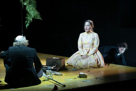Janez Škof, Tamara Avguštin and Peter Podgoršek. Photo by Peter Uhan.