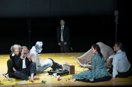 Ivana Percan Kodarin, Janez Škof, Jure Henigman, Marko Mandić, Tamara Avguštin and Gorazd Logar. Photo by Peter Uhan.