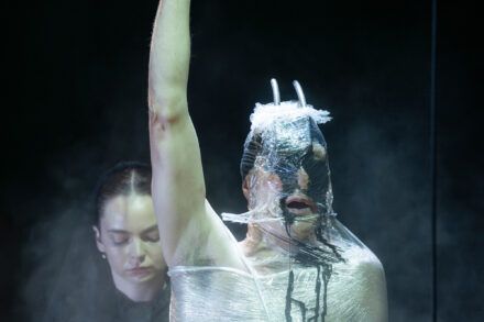 Mina Švajger and Marko Mandić. Photo by Peter Uhan.