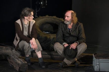 Petra Govc and Janez Škof. Photo by Peter Uhan.