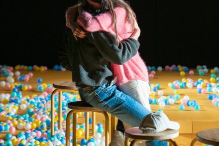 Jonathan Spector: Eureka Day / Nejc Cijan Garlatti and Saša Pavlin Stošić. Photo by Peter Uhan.