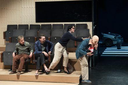 Gregor Baković, Nejc Cijan Garlatti, Tamara Avguštin and Benjamin Krnetić. Photo by Peter Uhan.