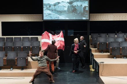 Gregor Baković, Marko Mandić, Benjamin Krnetić, Nina Valič and Janez Škof. Photo by Peter Uhan.