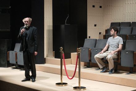 Janez Škof and Benjamin Krnetić. Photo by Peter Uhan.